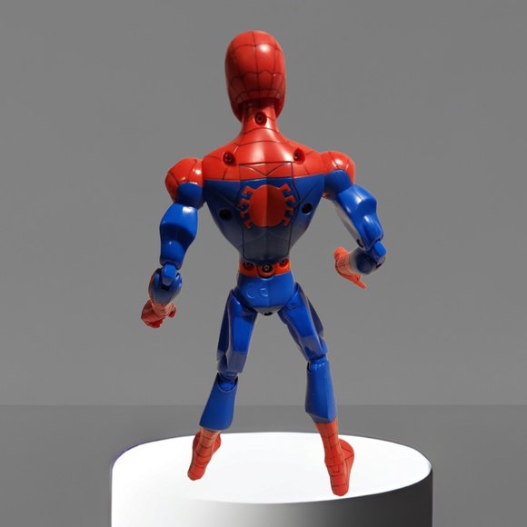 COPY - 2008 MARVEL Talking Poseable By HASBRO Amazing SPIDERMAN 12" - Picture 3 of 6